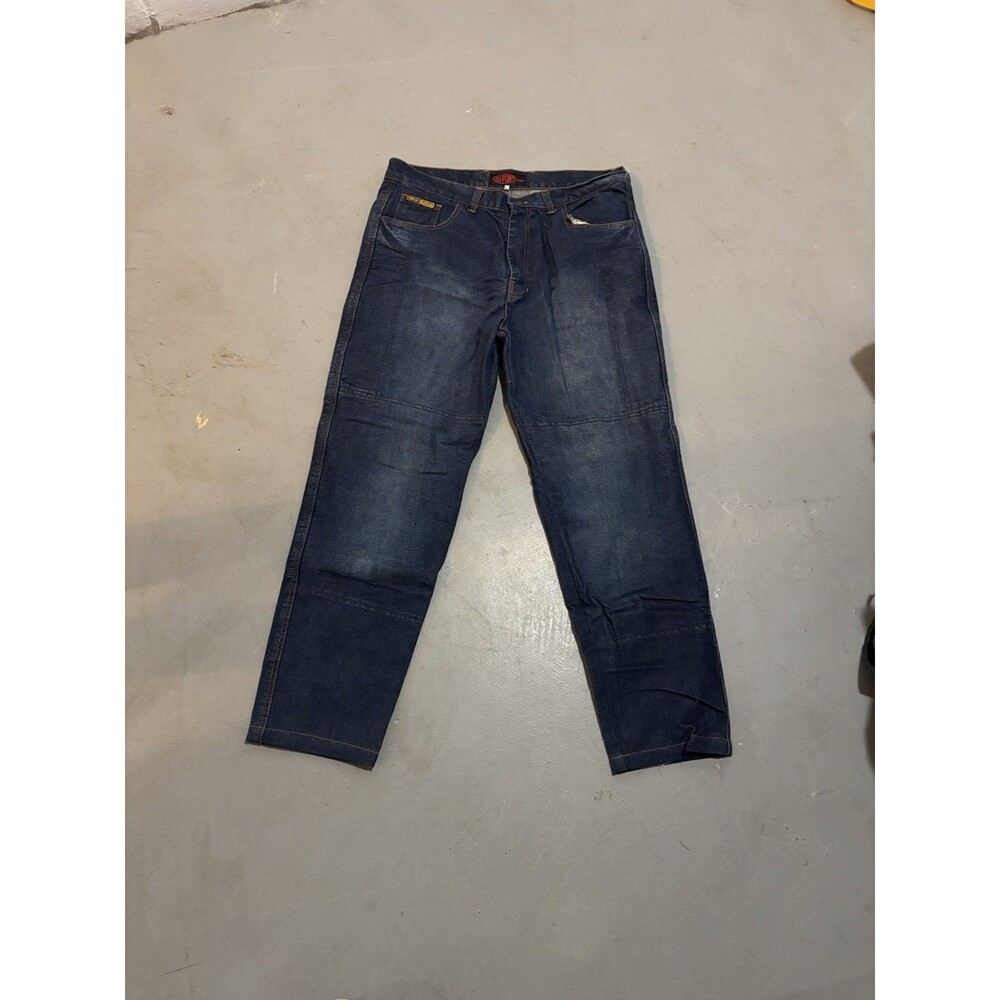 DuPont Force Riders Jeans Reinforced Knee Blue Denim With Kevlar Men’s 38x32